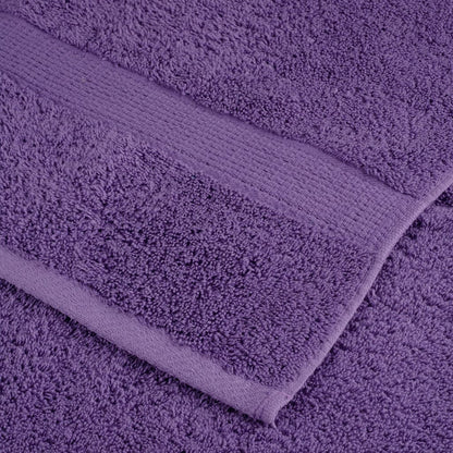 Premium Soap Towels SOLUND 10 pcs Purple 30x30 cm 600 gsm