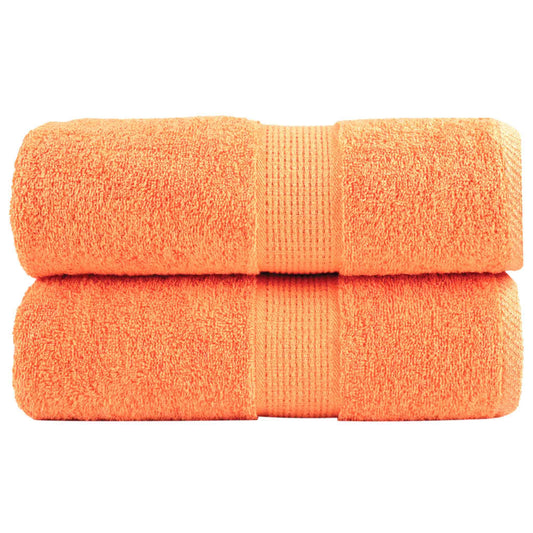 Premium Soap Towels SOLUND 2 pcs Orange 30x30 cm 600 gsm