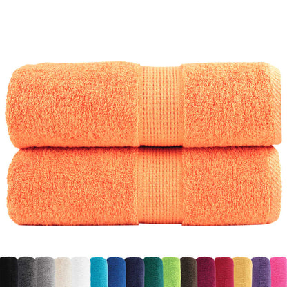 Premium Soap Towels SOLUND 2 pcs Orange 30x30 cm 600 gsm