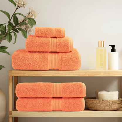 Premium Soap Towels SOLUND 2 pcs Orange 30x30 cm 600 gsm