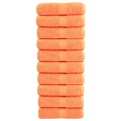 Premium Soap Towels SOLUND 10 pcs Orange 30x30 cm 600 gsm