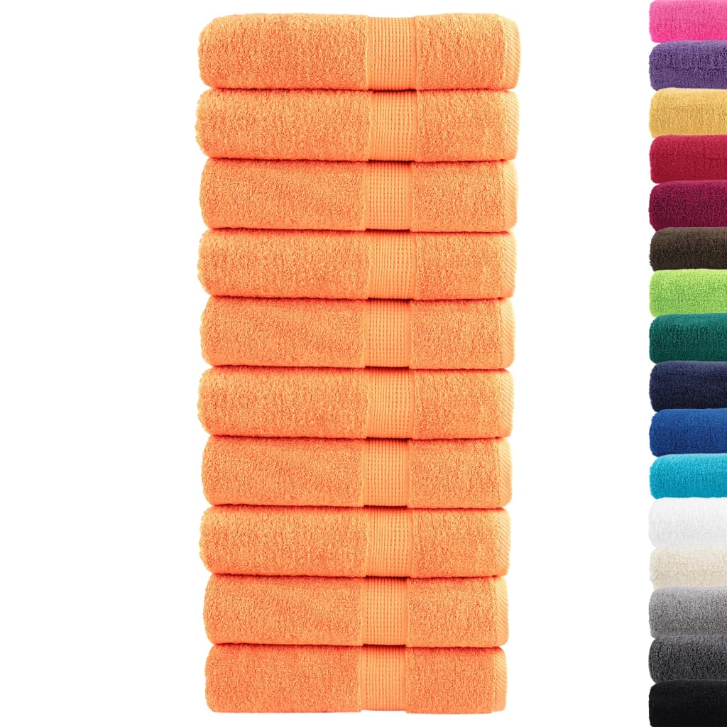 Premium Bath Towels SOLUND 10 pcs 100x150 cm 600 gsm