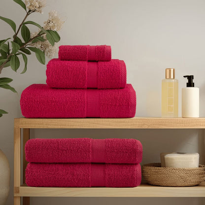 Premium Soap Towels SOLUND 2 pcs Red 30x30 cm 600 gsm