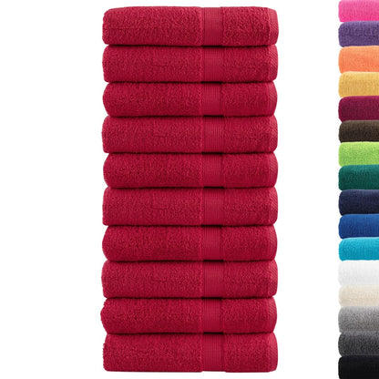 Premium Bath Towels SOLUND 10 pcs 100x150 cm 600 gsm