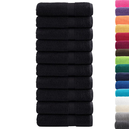 Premium Bath Towels SOLUND 10 pcs 100x150 cm 600 gsm