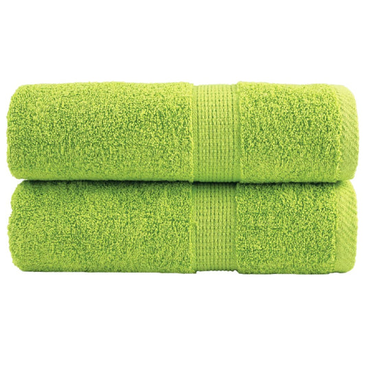 Premium Soap Towels SOLUND 2 pcs Apple Green 30x30 cm 600 gsm