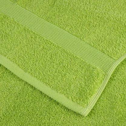 Premium Towels SOLUND 4 pcs Apple Green 100x200 cm 600 gsm