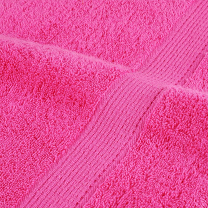 Premium Hand Towels SOLUND 10 pcs Pink 50x100 cm 600 gsm