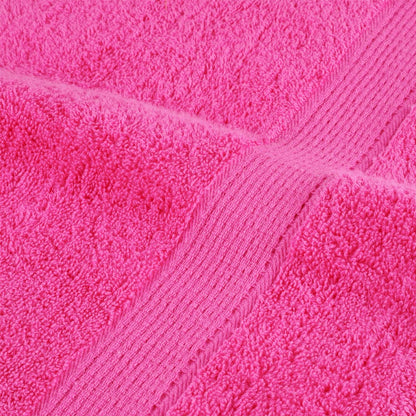 Premium Sauna Towels SOLUND 2 pcs Pink 80x200 cm 600 gsm