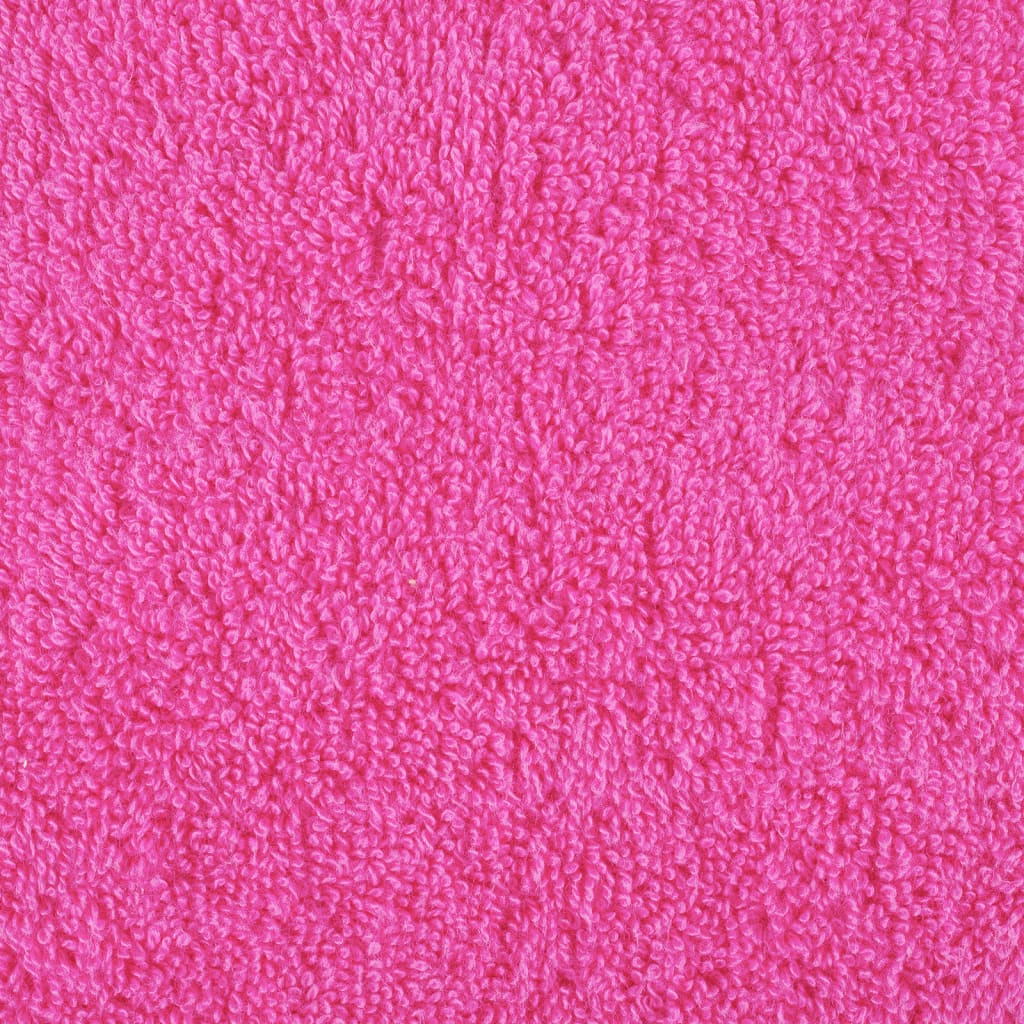 Premium Sauna Towels SOLUND 10 pcs Pink 80x200 cm 600 gsm