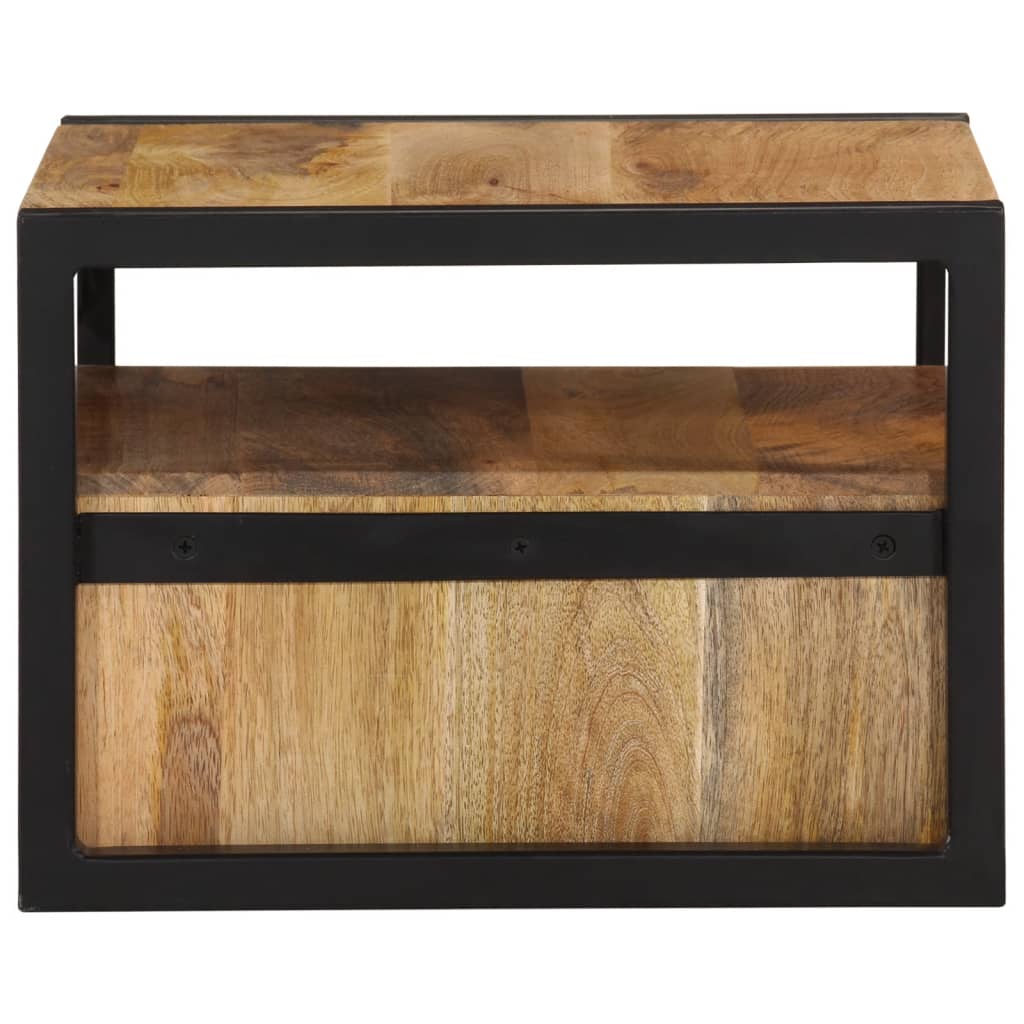 Wall-mounted Bedside Cabinet 35x35x25 cm Solid Wood Acacia