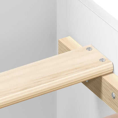 Bed Frame without Mattress White 120x190 cm Small Double