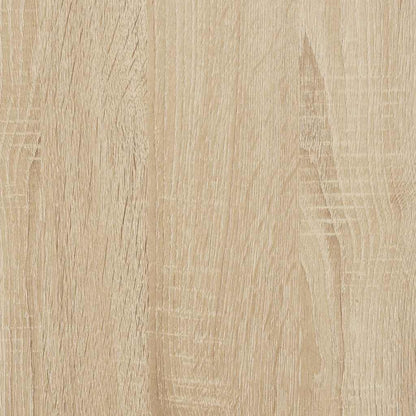 Bed Frame without Mattress Sonoma Oak 135x190 cm Double