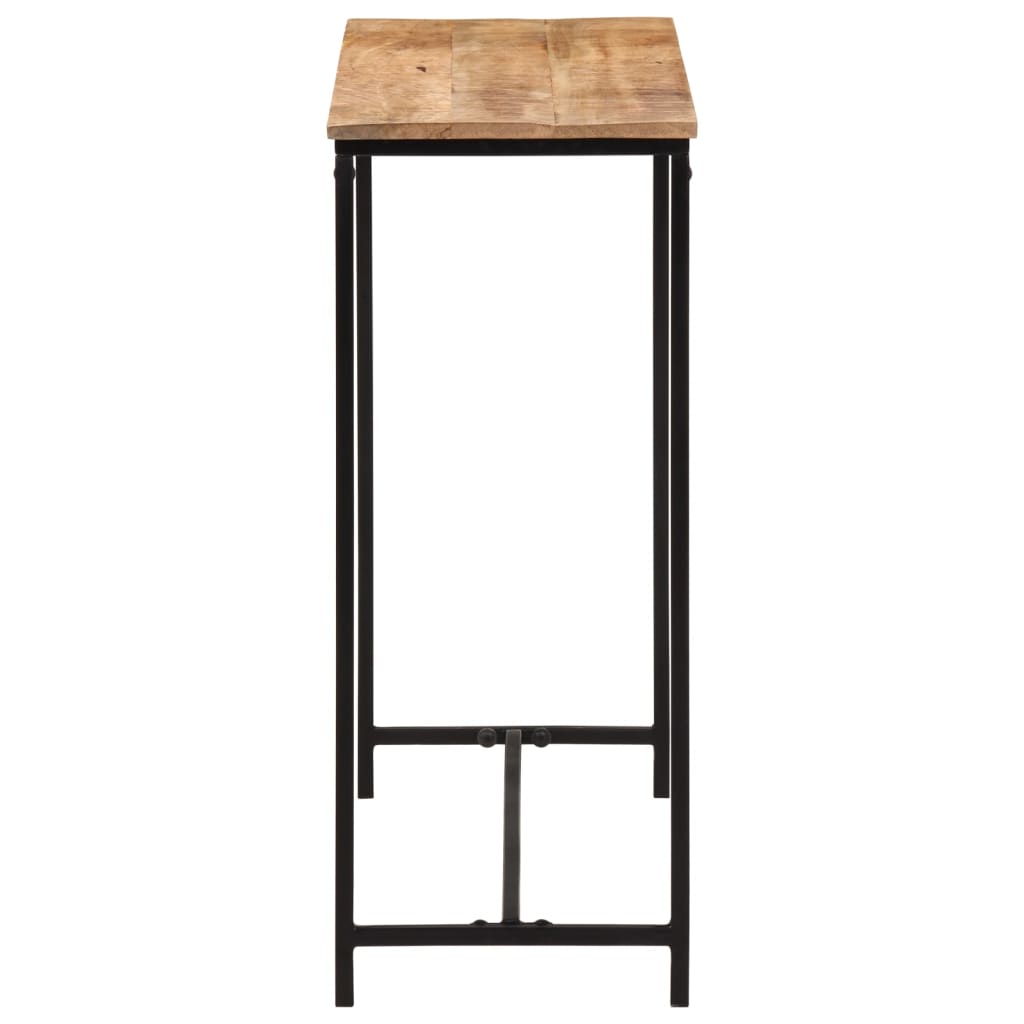 Console Table 80x30x74 cm Solid Wood Mango and Iron