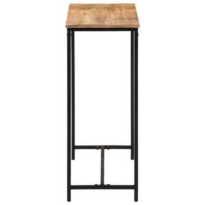 Console Table 80x30x74 cm Solid Wood Mango and Iron