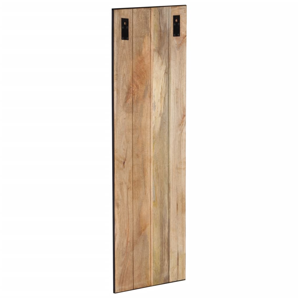 Coat Rack 35x8x110 cm Solid Rough Wood Mango