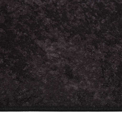 Rug Washable Anthracite 120x170 cm Anti Slip
