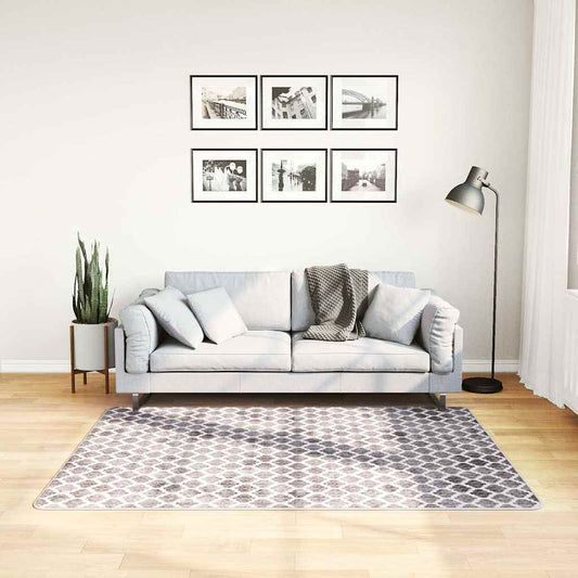 Rug Washable Multicolour 120x170 cm Anti Slip