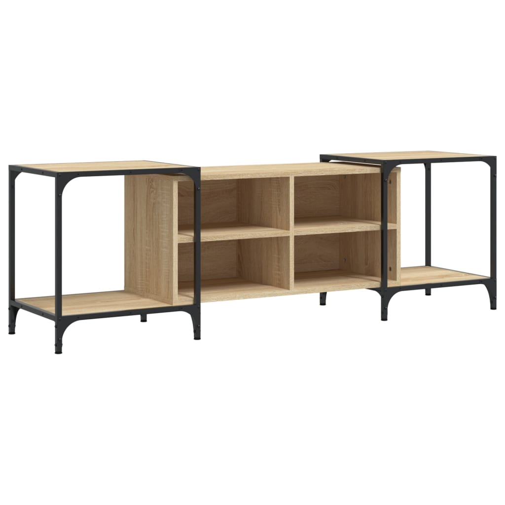 TV Cabinet Sonoma Oak 153x37x50 cm Engineered Wood