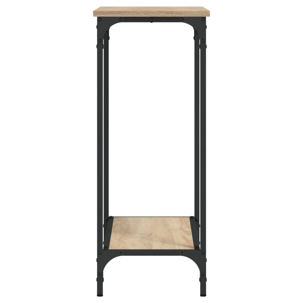 Console Table Sonoma Oak 75x30.5x75 cm Engineered Wood