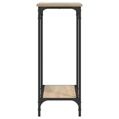 Console Table Sonoma Oak 75x30.5x75 cm Engineered Wood