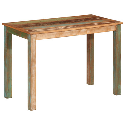 Dining Table 110x55x76 cm Solid Wood Reclaimed