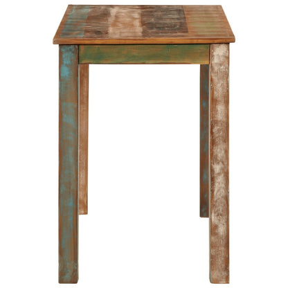 Dining Table 110x55x76 cm Solid Wood Reclaimed