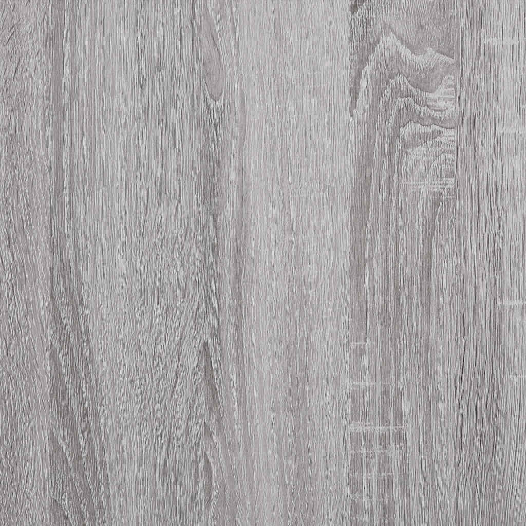 Dining Table Grey Sonoma 120x60x76 cm Engineered Wood