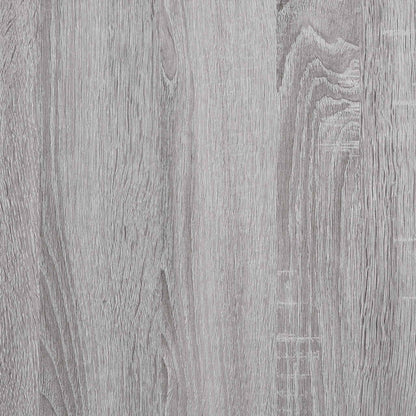 Dining Table Grey Sonoma 120x60x76 cm Engineered Wood