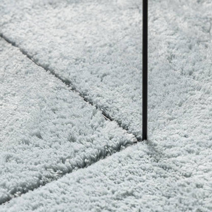 Rug HUARTE Short Pile Soft and Washable Blue 100x200 cm