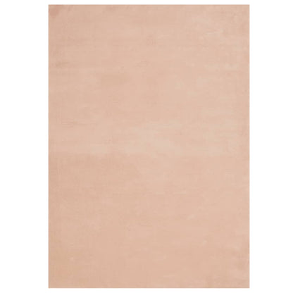 Rug HUARTE Short Pile Soft and Washable Blush 240x340 cm