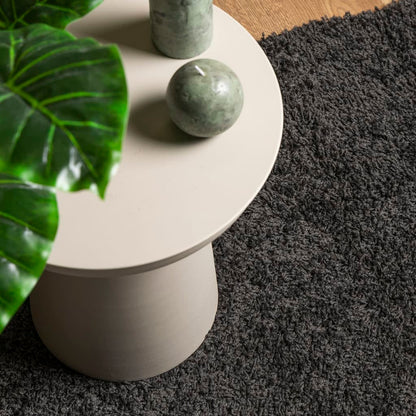 Shaggy Rug High Pile Modern Anthracite 80x150 cm