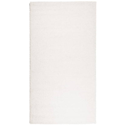 Shaggy Rug PAMPLONA High Pile Modern Cream 60x110 cm