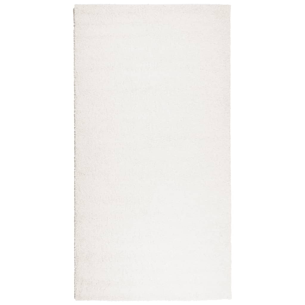 Shaggy Rug High Pile Modern Cream 80x150 cm