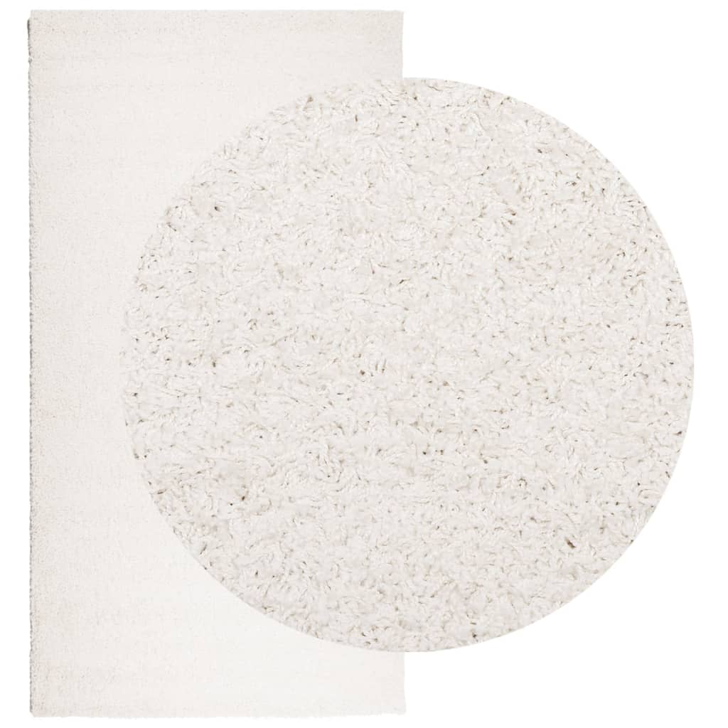 Shaggy Rug High Pile Modern Cream 80x150 cm