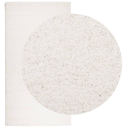 Shaggy Rug High Pile Modern Cream 80x150 cm