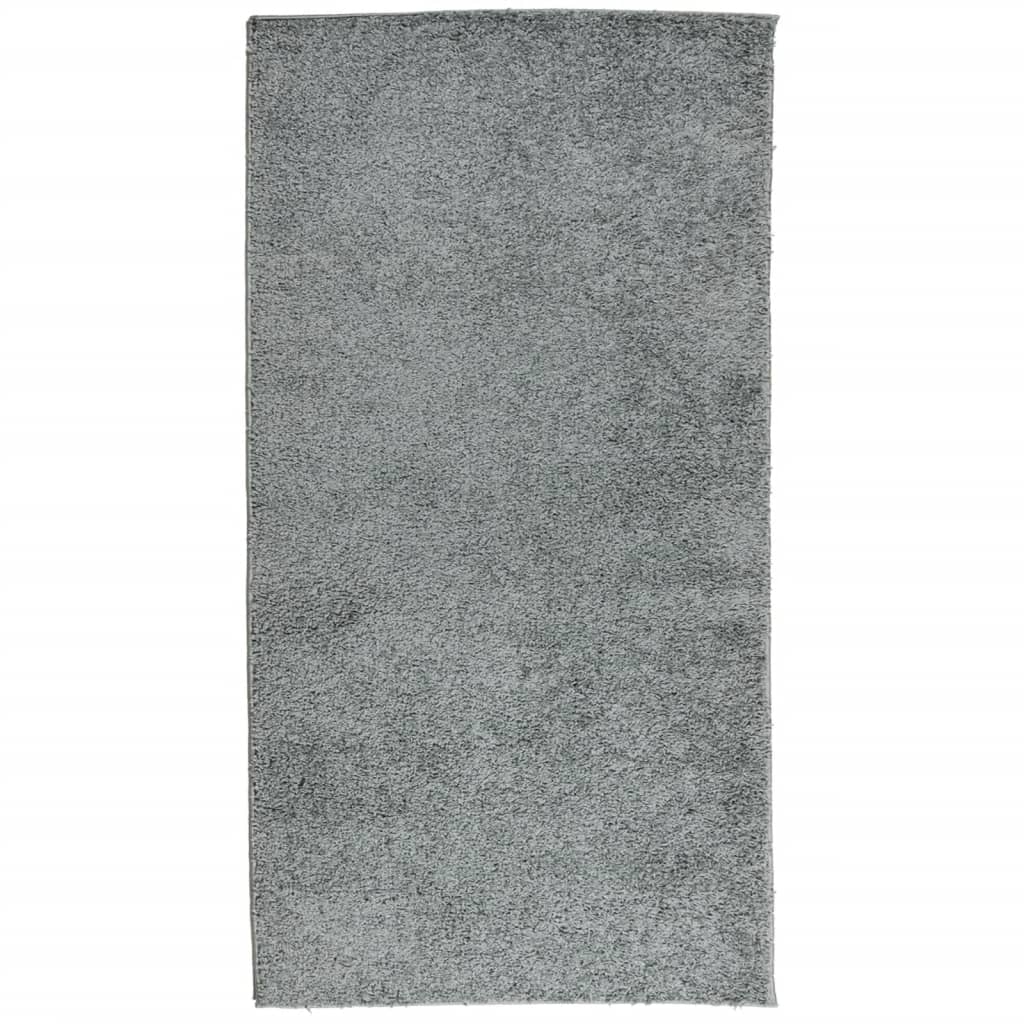 Shaggy Rug PAMPLONA High Pile Modern Green 80x150 cm