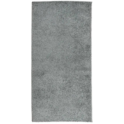 Shaggy Rug PAMPLONA High Pile Modern Green 100x200 cm