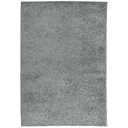 Shaggy Rug PAMPLONA High Pile Modern Green 140x200 cm