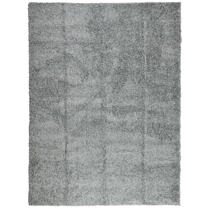 Shaggy Rug PAMPLONA High Pile Modern Green 300x400 cm