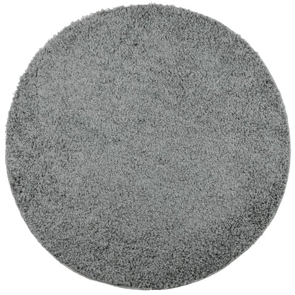 Shaggy Rug PAMPLONA High Pile Modern Green Ø 280 cm