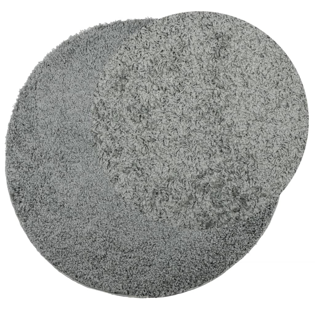 Shaggy Rug PAMPLONA High Pile Modern Green Ø 280 cm