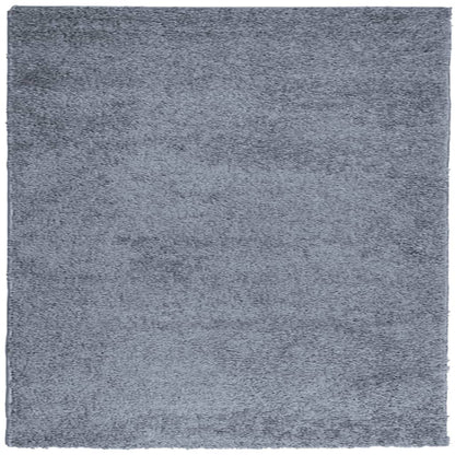 Shaggy Rug PAMPLONA High Pile Modern Blue 200x200 cm