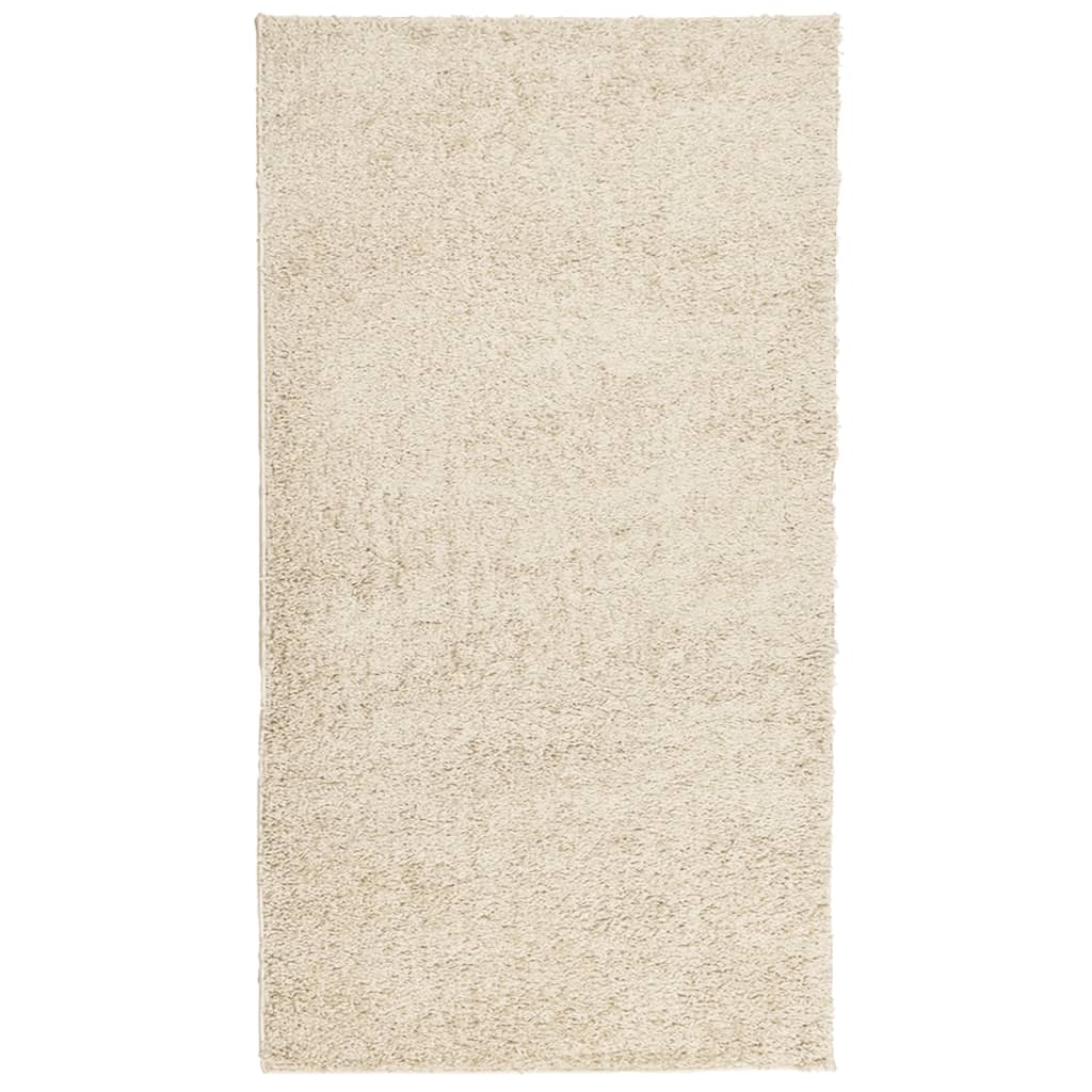 Shaggy Rug PAMPLONA High Pile Modern Gold 60x110 cm