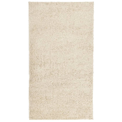 Shaggy Rug PAMPLONA High Pile Modern Gold 60x110 cm