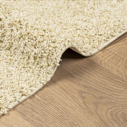 Shaggy Rug PAMPLONA High Pile Modern Gold 60x110 cm