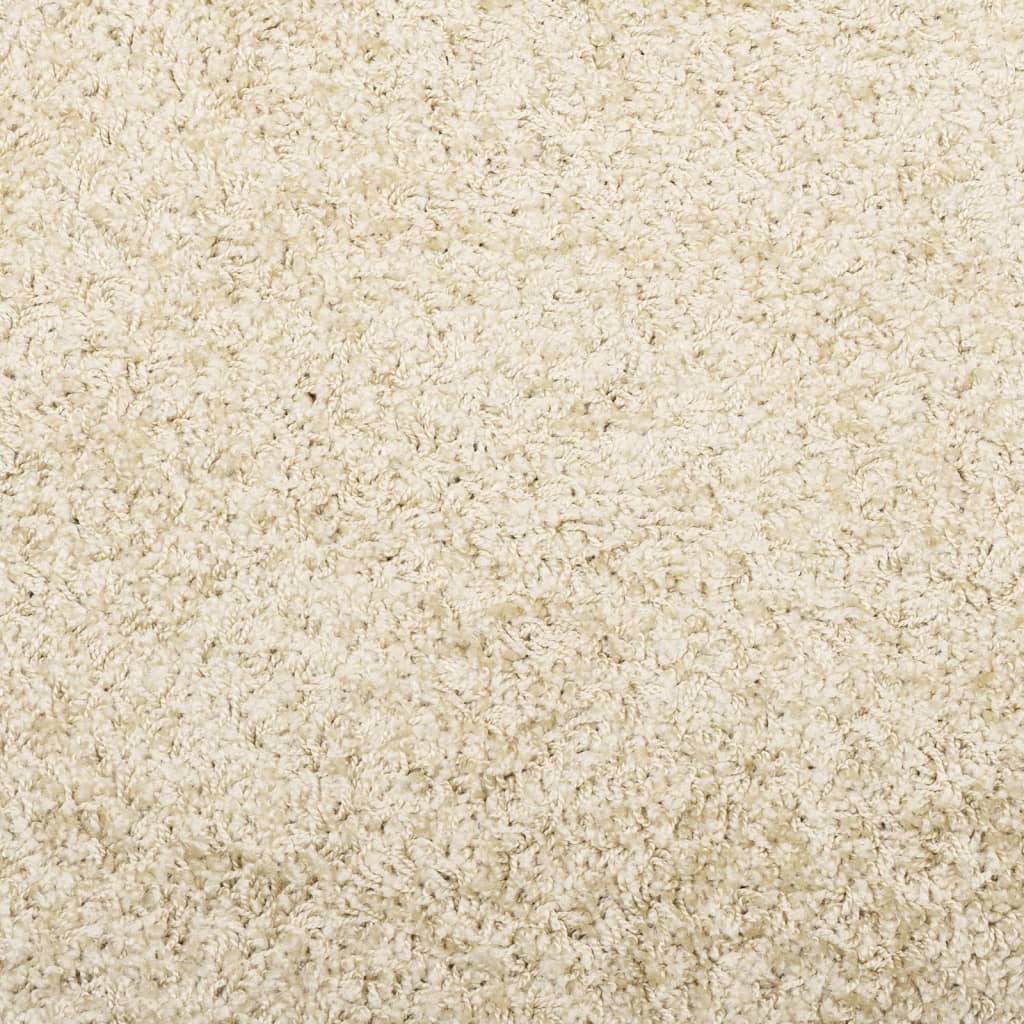 Shaggy Rug PAMPLONA High Pile Modern Gold 60x110 cm