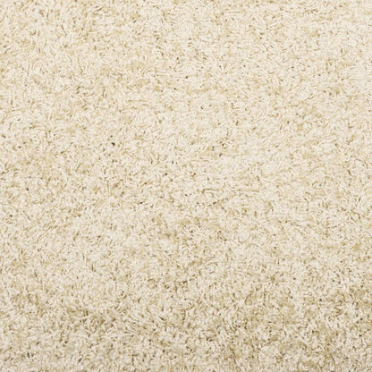 Shaggy Rug PAMPLONA High Pile Modern Gold 80x250 cm