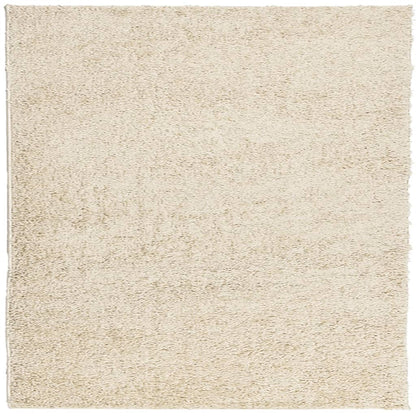 Shaggy Rug PAMPLONA High Pile Modern Gold 120x120 cm