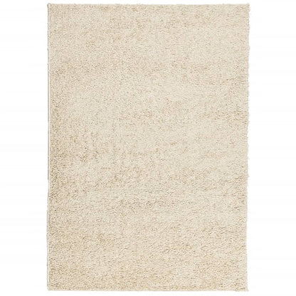 Shaggy Rug PAMPLONA High Pile Modern Gold 160x230 cm